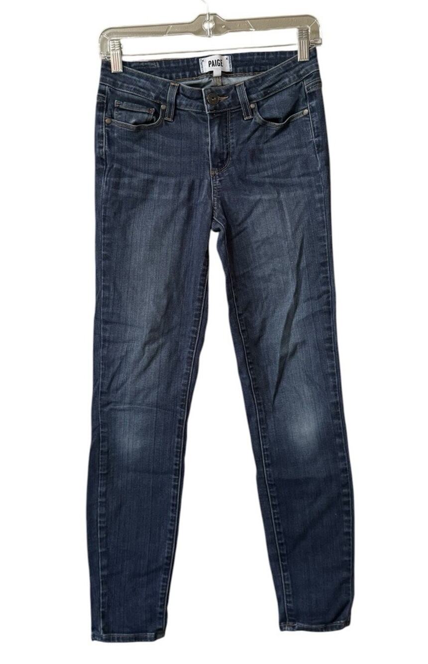 Paige Verdugo Ankle Jeans Raylene‎ Women Size 27 Blue Preppy City Chic Modern